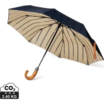 Deštník 21" skládací deštník VINGA Bosler z RPET AWARE™ - Námořní Modř