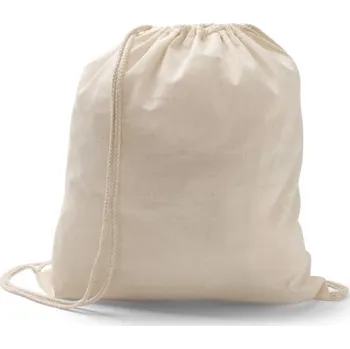 Městský batoh HANOVER. 100% bavlněná stahovací taška (100 g/m²)