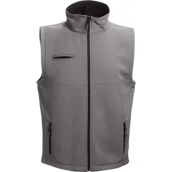 Pánská vesta THC BAKU. Unisex softshellová vesta - Šedá / L