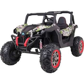 Dětské elektrovozidlo Mamido Elektrické autíčko Buggy SuperStar 4x4 lakované maskáčové