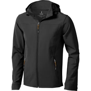 Softshellová bunda Langley - Antracitová / 3XL