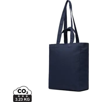 Nákupní taška Taška na zip VINGA Hilo z recykl. canvas AWARE™ - Námořní Modř
