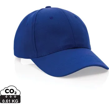 Čepice 6 dílná kšiltovka Impact z 280g recyklované bavlny AWARE™ - Modrá