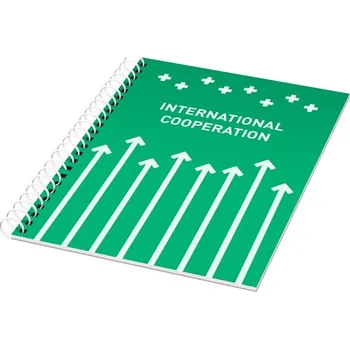 Zápisník Poznámkový blok Rothko A5 - Zelená / Bílá / 50 stran