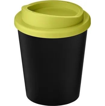 Termohrnek Hrnek z recyklátu o objemu 250 ml Americano® Espresso Eco - Černá / Limetková