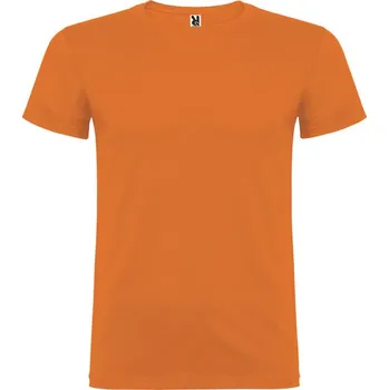 Beagle&nbsp;pánské tričko s krátkým rukávem - Oranžová / roly-XS