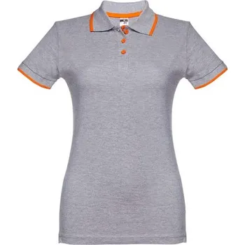 Dámská košile THC ROME WOMEN. Dámská polokošile s přiléhavým střihem - Světle Šedá / L