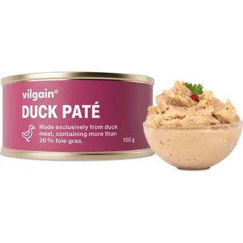 paštika a pomazánka Vilgain Kachní paštika – 100 g