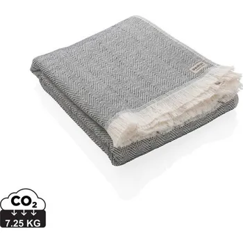 Všestranná osuška/deka 100 x 180cm Ukiyo Hisako AWARE™ - Černá