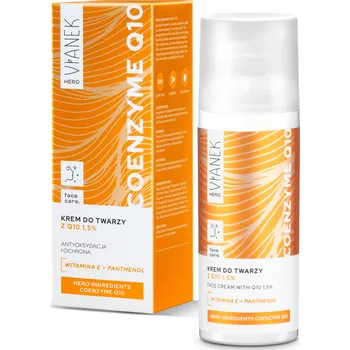 Pleťový krém Vianek Hero krém na obličej s koenzymem Q10, 50 ml