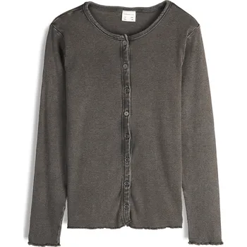 Dívčí oblečení GATE Basic pulovr se sepraným efektem 4Y 425-0244/88