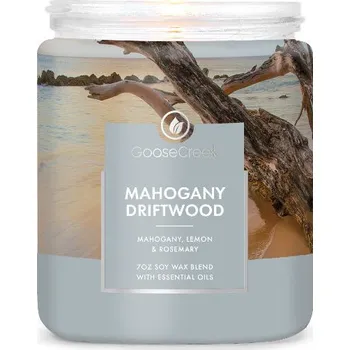 Svíčka Svíčka s 1-knotem 0,2 KG MAHOGANY DRIFTWOOD, aromatická v dóze KP|Goose Creek