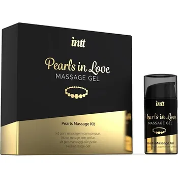 Masážní přípravek Masážní gel s perlami- Intt Pearls In Love