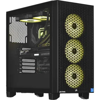 Stolní počítač Actina 5901443337850 PC Midi Tower Intel® Core™ i5 i5-13600KF 32 GB DDR5-SDRAM 2 TB SSD NVIDIA GeForce RTX 4070 Ti Černá