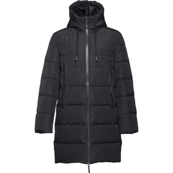 THC BRUSSELS. Podšitá unisex parka - Černá / L