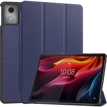 Pouzdro na tablet VSECHNONAMOBIL 95996 LEATHER Zaklápěcí kryt pro Lenovo Tab K11 Plus modrý