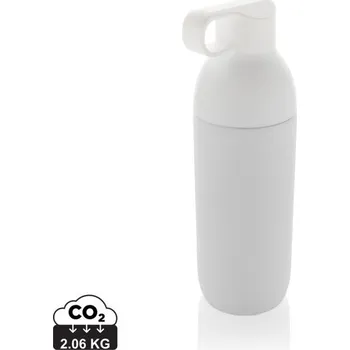 Termohrnek Termo lahev Flow z RCS recyklované nerezové oceli - Bílá