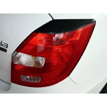 Tuning Kryty zadních svítilen, Fabia II. Lim./Combi/Scout 2007-2014 (Kryty zadních svítilen - 2 ks)