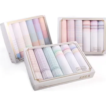 Látkový kapesník Dámské kapesníky Etex L36 6 ks - různé barvy