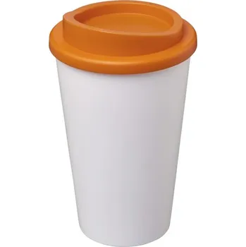 Termohrnek Hrnek s tepelnou izolací o objemu 350 ml Americano® - Oranžová / Bílá