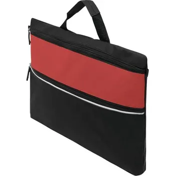 Taška Na Dokumenty File - Černá / Červená