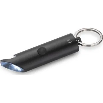 Svítilna Svítilna s kroužkem na klíče a otvírákem LATARO - černá