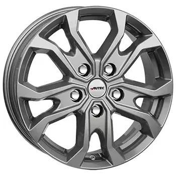 Alu kolo Alu kola AUTEC KISO, 17x7 5x108 ET46, titanová (zátěžová) vhodné pro Citroen Dispatch (od 2016), Citroen Jumpy (od 2016), Citroen Spacetourer, Opel Vivaro C, Opel Zafira Life, Peugeot Expert III