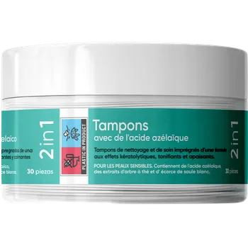 Kosmetický tampón Erne obličejové tampony s kyselinou azelaovou, 30 ks/1 bal.