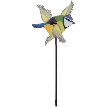 Krmítko pro ptáka Větrník Sýkorka modřinka, 38x92x10cm|Esschert Design