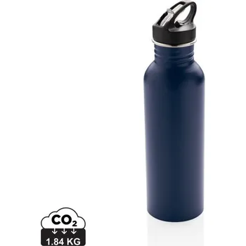 Láhev Športová fľaša na vodu z nehrdzavejúcej ocele - Námořní Modř