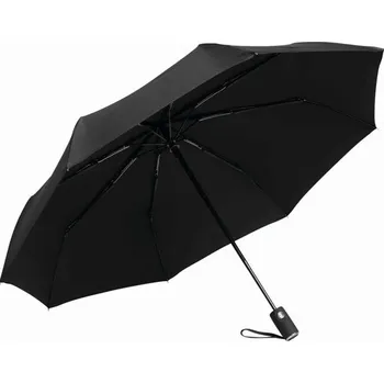 Deštník Větruodolný Skládací Deštník Oriana S Automatickým Oteviráním/Zavíráním - Černá