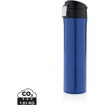 Termohrnek Termoska Easy lock z RCS recyklované oceli - Modrá