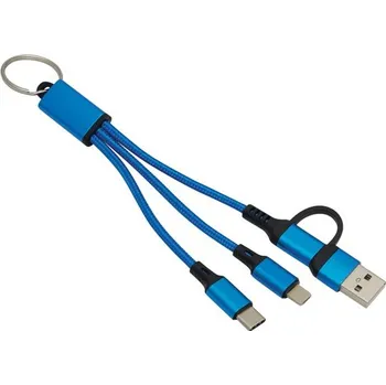 Datový kabel Nabíjecí Kabel Fantail - Modrá