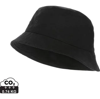 Klobouk Nebarvený klobouk onesize Impact z 285g rec. canvas AWARE™ - Černá