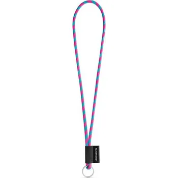Lanyard Tube Long Set I. Standardní modely - Fluorescenční Růžová / Světle Modrá