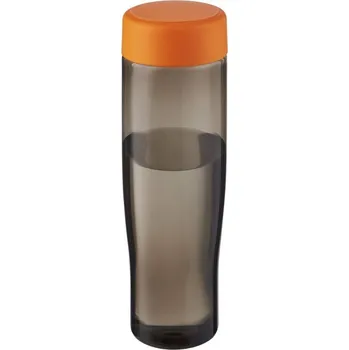 Láhev Lahev na vodu H2O Active® Eco Tempo o objemu 700 ml se šroubovacím uzávěrem - Oranžová / Uhelná