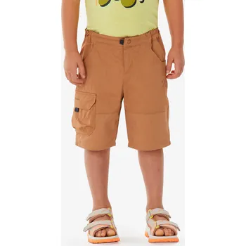 Chlapecké kraťasy QUECHUA Dětské turistické kraťasy 2–6 let MH 500 5-6 LET KAŠTANOVÁ