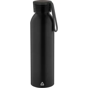 Láhev Recyklovaná hliníková láhev Ralusip - Černá