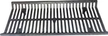 rošt košový do krbů a grilů 222x483mm
