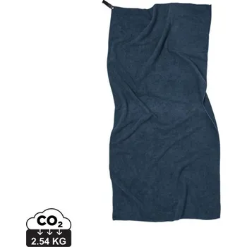 Ručník Sportovní ručník VINGA z GRS RPET 140x70cm - Modrá