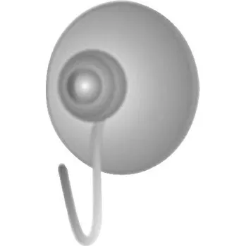 Věšák Plastová přísavka, BÍ (2 ks) 1398