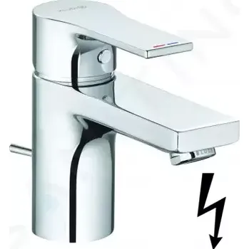 Vodovodní baterie Kludi Zenta SL Umyvadlová baterie s výpustí, chrom, 482770565
