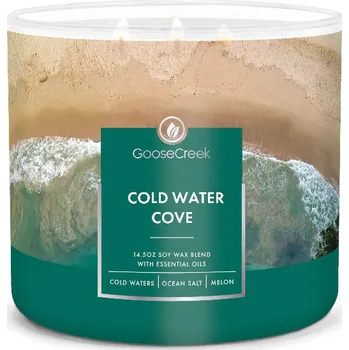 Svíčka Svíčka 0,41 KG COLD WATER COVE, aromatická v dóze, 3 knoty|Goose Creek