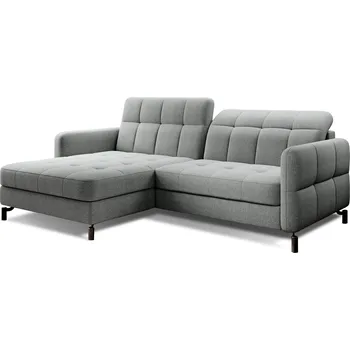 Sedací souprava Rohová rozkládací sedací souprava LORELLE 225 cm Inari 91 šedá levá