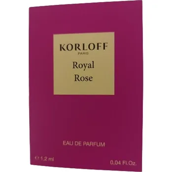 Dámský parfém Korloff Royal Rose parfémovaná voda pro ženy 1,2 ml vialka