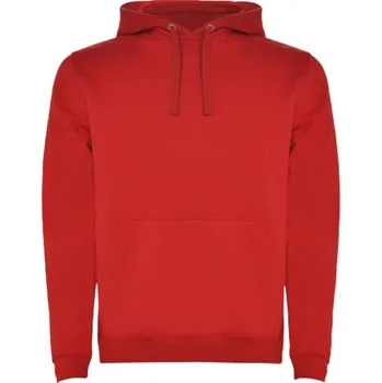 Pánská mikina Urban pánská mikina s kapucí - Červená / XS