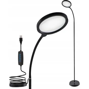 Stojací lampa Stojací lampa Smartled Stojací lampy integrovaný LED zdroj 10 W černá