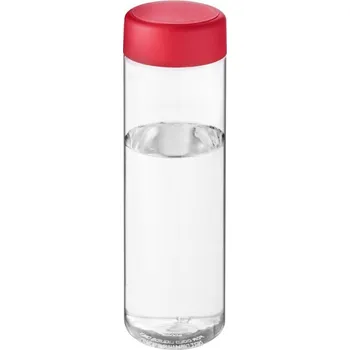 H2O Active® Vibe 850 ml screw cap water bottle - Průhledná / Červená