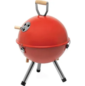 Kuchyňský gril Malý Kulatý Gril Cookout - Červená