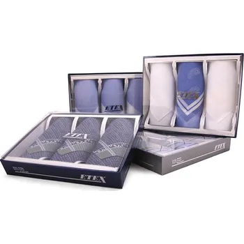 Látkový kapesník Pánské luxusní žakárové kapesníky Etex M05 3 ks - různé barvy